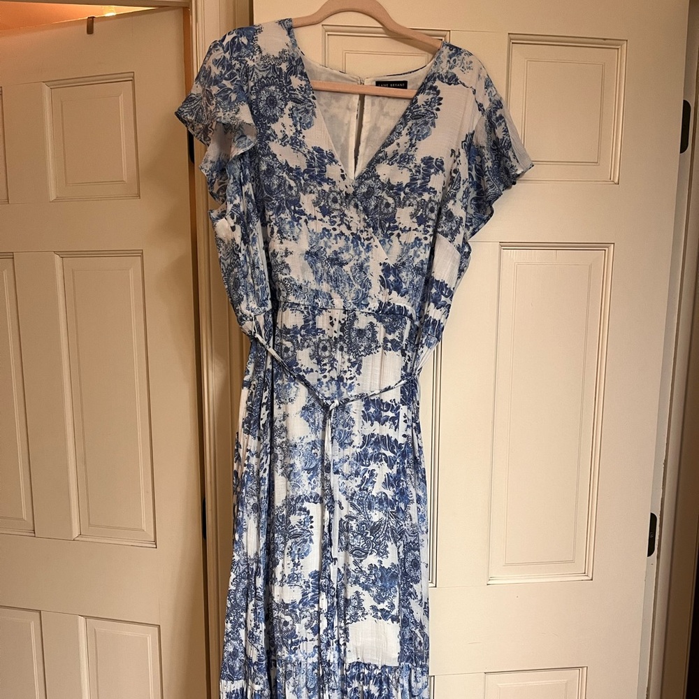 Lane Bryant toile dress
